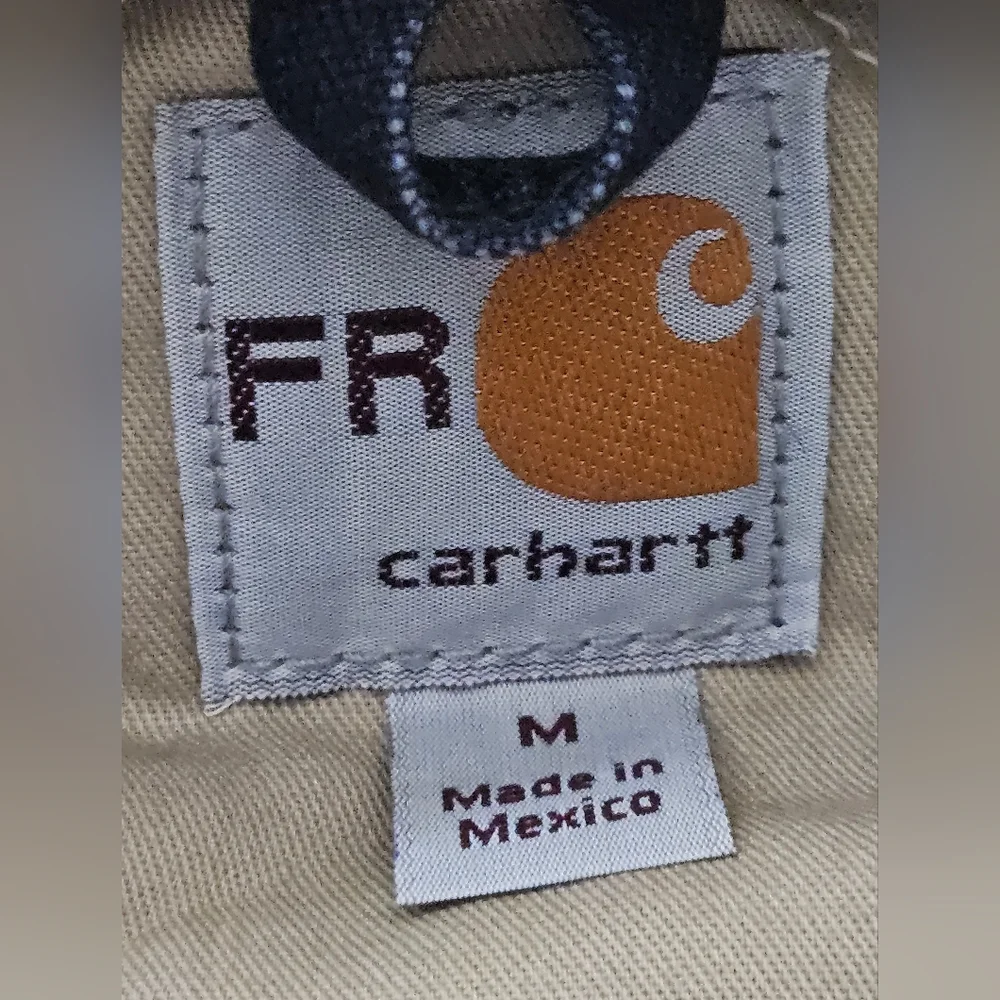 Carhartt Navy Blue Hooded Work Jacket - Picture 6 of 7